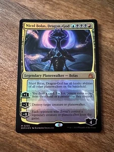 Nicol Bolas, Dragon God - FOIL - Ravnica Remastered - NM/EX - EN - MTG - Magic - Bild 1 von 1