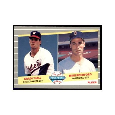1989 Fleer Grady Hall/Mike Rochford #650 - Image 1 of 3