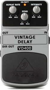 VINTAGE DELAY VD400 Vintage Analog Delay Effects Pedal, Grey - Picture 1 of 3