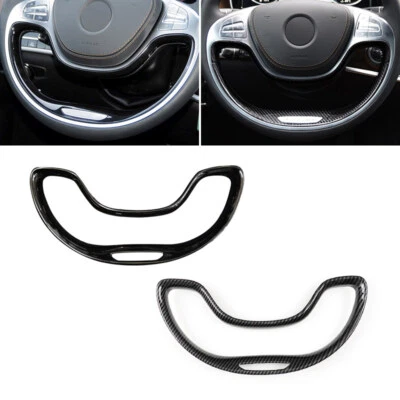 Car Steering Wheel Moulding Cover For Mercedes-Benz S-Class S320 S350 2014-2017 - Image 1 of 4