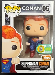 Funko Pop! 5 Superman Conan 2016 SDCC Exclusive Vaulted/ Retired NIB RARE - Bild 1 von 7