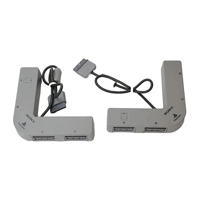 (2) Adaptador Oficial SONY SCPH 1070 4 Jugadores Multi Tap para PlayStation 1 Probado Foto 1 de 4