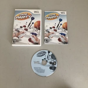 Game Party Nintendo Wii 2007 Familienspiele Darts Tischhockey Hoops Trivia getestet - Bild 1 von 10