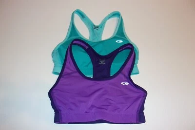 Лот из 2 ЧЕМПИОНОВ дуэт сухой спортивные бюстгальтеры размер S (1 с подкладкой-1 без подкладки) - Изображение 1 из 4