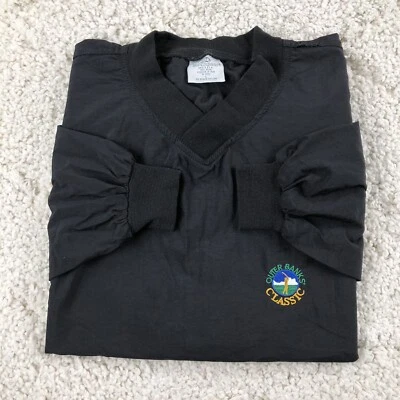 Vintage 90s Munsingwear Golf Pullover Windbreaker Jacket Outer banks NC Made USA - Image 1 of 4