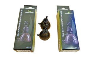 Gardner Captive Back Leads / Carp Fishing - 2 Per Pack - Picture 1 of 2