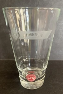 Jameson Irish Whiskey 5.25” Tall Glass Red Label John Jameson & Son Limited MINT - Picture 1 of 8