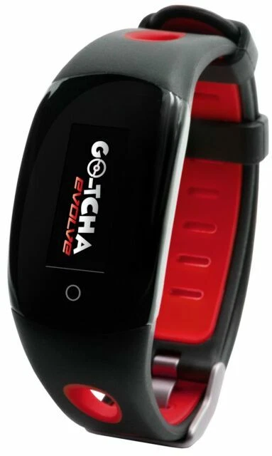 Datel Go-tcha Evolve LED-Touch Wristband Watch for Pokemon Go - Black/Red