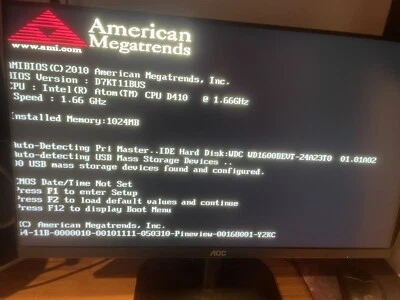 Lenovo Ideacentre Q150 Tiny Mini Pc System Project Intel Atom - Image 1 of 4