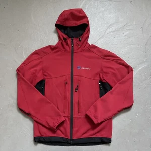 Vintage Beyond Clothing Fleece Lined Tactical Softshell Logo Jacket Made USA M-L - Picture 1 of 13