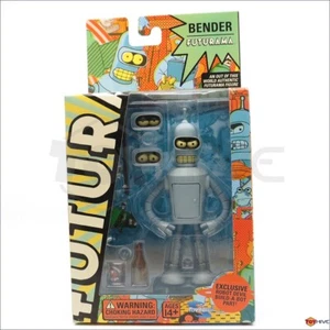 Futurama Bender 2008 series 3 action figure with build-a-bot robot devil part - Picture 1 of 4