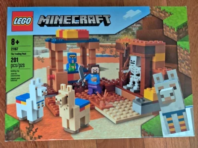 LEGO 21167 Minecraft The Trading Post Brand New Sealed Box Free Shipping - Image 1 of 2