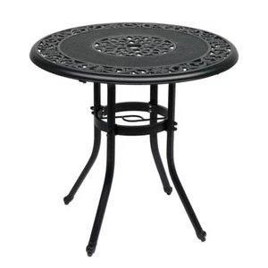 32*32*29" Outdoor Cast Aluminum Round Dining Table - Picture 1 of 8