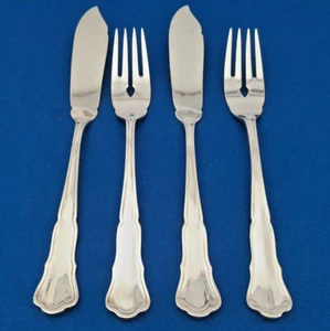 Wilkens Martin August der Starke Fischbesteck 2 Personen 90er Art. 758/04.23 - Bild 1 von 3