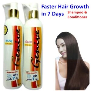 Shampoo Conditioner Genive Long Hair Fast Growth lengthen Prevention Hair loss