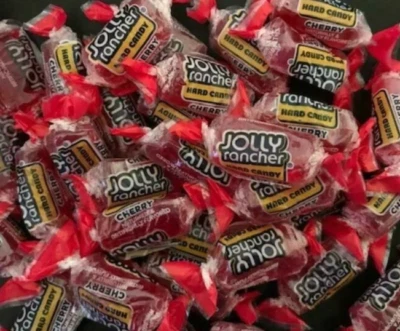 Caramelo duro envuelto individualmente con sabor a cereza Jolly Rancher - DOS LIBRAS Foto 1 de 3