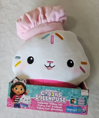 Кукольный домик Dreamworks Gabby's Cakey Cat обнимаемый плюшевый 14 дюймов новый - Изображение 1 из 4