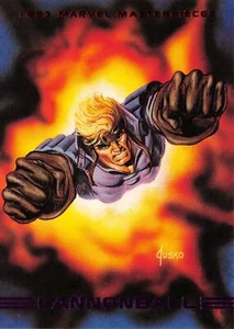 CANNONBALL / 1993 Marvel Masterpieces BASE Trading Card #50 - Picture 1 of 2