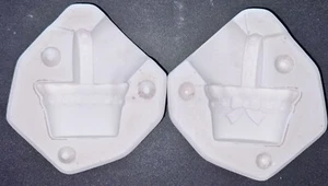 Scioto Vintage Ceramic Slip Casting Mold S-949 4" Ribbon Basket - Picture 1 of 6