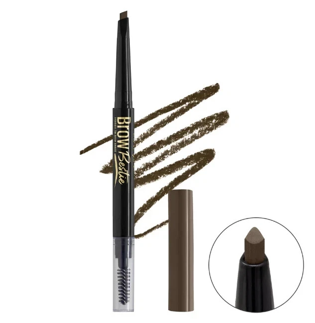 L.A GIRL Brow Bestie Triangle Tip Brow Pencil MEDIUM BROWN GBP375 eye eyebrow la - Image 1 of 1