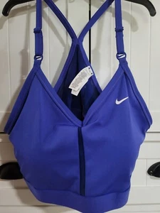 Womens NIKE Royal Blue Training Sports Bra NEW 3X Light support - Picture 1 of 2
