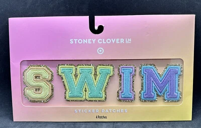 Stoney Clover Lane X Target SWIM Letter Patches Pack New - Image 1 of 2