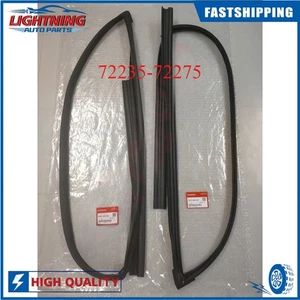 Top Quality 72235-72275 Front Door Run Channel Right & Left For HONDA Civic96-00 - Foto 1 di 6