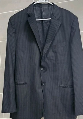 Abrigo deportivo blazer y pantalones John W Nordstrom 44L/38W a rayas para hombre Foto 1 de 4