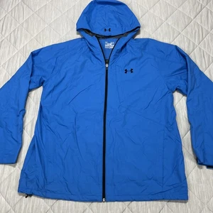 Under Armour Windbreaker Jacke Herren XL blau Allseason Gear Golf Laufen belüftet - Bild 1 von 18