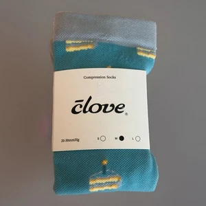 NEW Clove Women’s Compression Socks 20-30mmHg Birthday Cake Medium - Picture 1 of 2