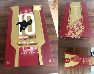 Hot Toys MMS 489 D25 Iron Man Mark 46 XLVI Diecast Concept Art Ver New Rare JP - Picture 1 of 7
