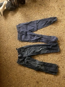 Lot of 2 Boys Pants. Jeans and Náutica Jeans. Size 6-7 - Picture 1 of 6