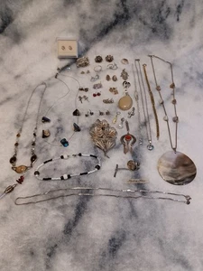 Massiver Silber 925 Schmuck Restposten alle Gebrauchsspuren oder Schrott oder Wiederverkauf - Bild 1 von 7