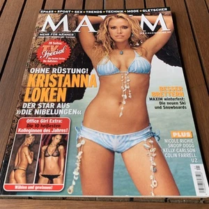 Maxim Männermagazin 01/2005 mit Kristanna Loken, Kelly Carlson & Nicole Richie - Bild 1 von 2