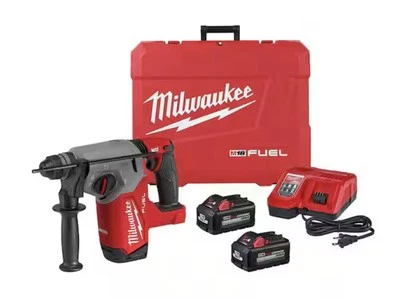Kit de martillos rotativos Milwaukee M18 COMBUSTIBLE 1" SDS Plus inalámbrico sin escobillas - (2912-22) Foto 1 de 3