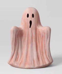 Target Terracotta Ghost Boo Halloween Figurine Hyde & EEK! Boutique 9.13” H 2024 - Picture 1 of 1