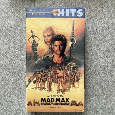 Mad Max Beyond Thunderdome VHS Warner Home Video 1986 Mel Gibson Tina Turner 1st - Image 1 of 4