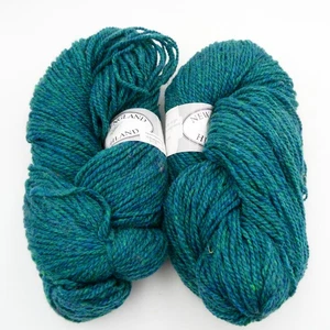 Harrisville Yarn Highland Worsted 2 Hanks 100 g 200 yardas Color Bluegrass De colección - Imagen 1 de 6