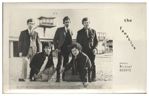 V7316/ The Fanatics UK-Popband Autogramme auf der Rückseite  ca.1968 - Picture 1 of 2
