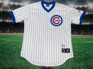 Chicago Cubs Ryne Sandberg #23 Majestic Cooperstown Jersey Sz XL Preowned - Picture 1 of 14