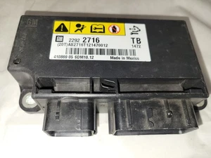 GM OEM Supplemental Restraint System-Sdm Module 22922716 - Picture 1 of 3