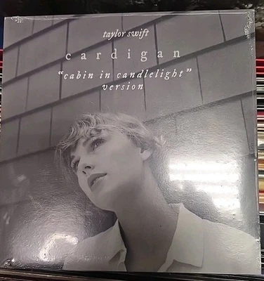 Taylor Swift Cardigan "Cabin in Candlelight" version 7 inch vinyl record lp new - Image 1 of 2