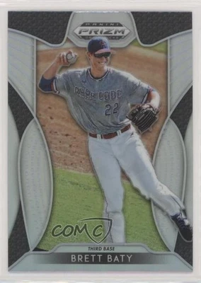 2019 Panini Prizm Draft Picks Silver Prizm Brett Baty #16 - Image 1 of 2