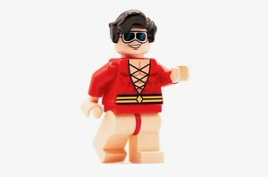 LEGO Batman 1 Video Game Asap Bricks Custom Plastic Man Pad Printed Minifigure - Picture 1 of 3