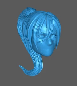 Female Cobra Masked Ver C 1:12 scale Unpainted Head 6" Action Figure - Bild 1 von 1