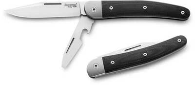 LionSteel Knives Jack JK2 GBK M390 Steel/Titanium/Black G10 - Image 1 of 3
