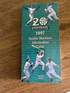 1997 MLB Seattle Mariners Media Guide / 20th Anniversary / Griffey Jr. / Johnson - Bild 1 von 6