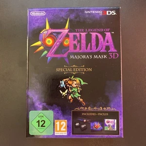 The Legend of Zelda Majora's Mask 3D Nintendo 3DS Edición Especial + Pisapapeles - Imagen 1 de 14