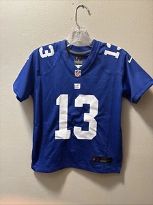Nike New York NY Giants Odell Beckham Jr NFL Football Jersey Youth Size Youth S - Picture 1 of 12
