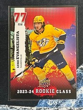 2023-24 Upper Deck Series 1 Hockey Rookie Class Inserts (Pick your cards)